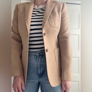 Brooks Brothers Camel 100% Wool Blazer